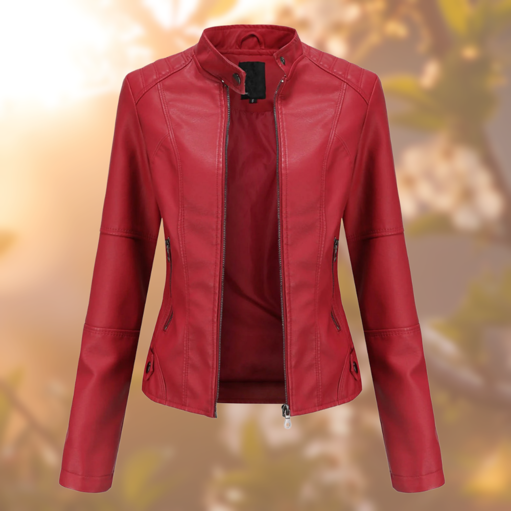 Nanna - Lederjacke - Bikerjacke