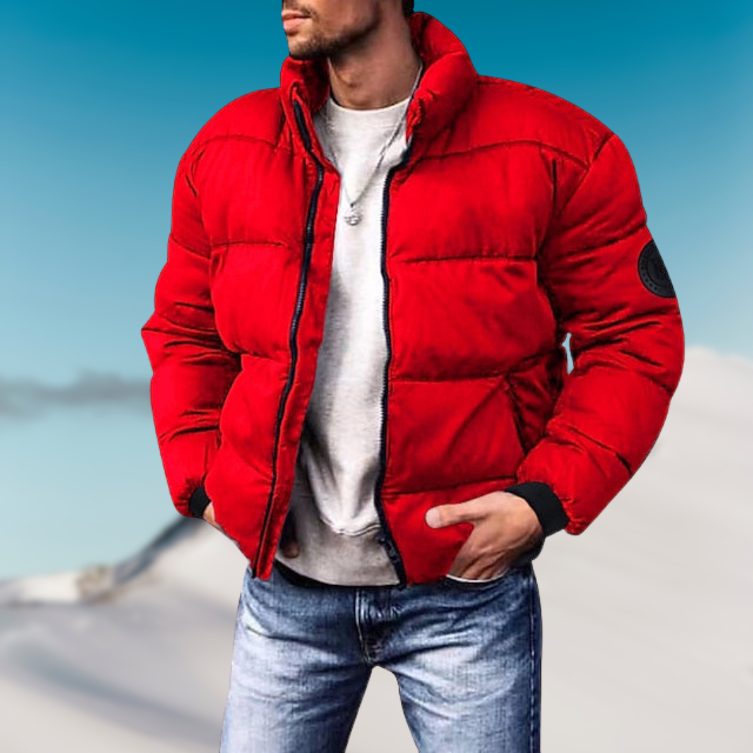 Lenvard | Herren Winter Daunen Jacke | Warme