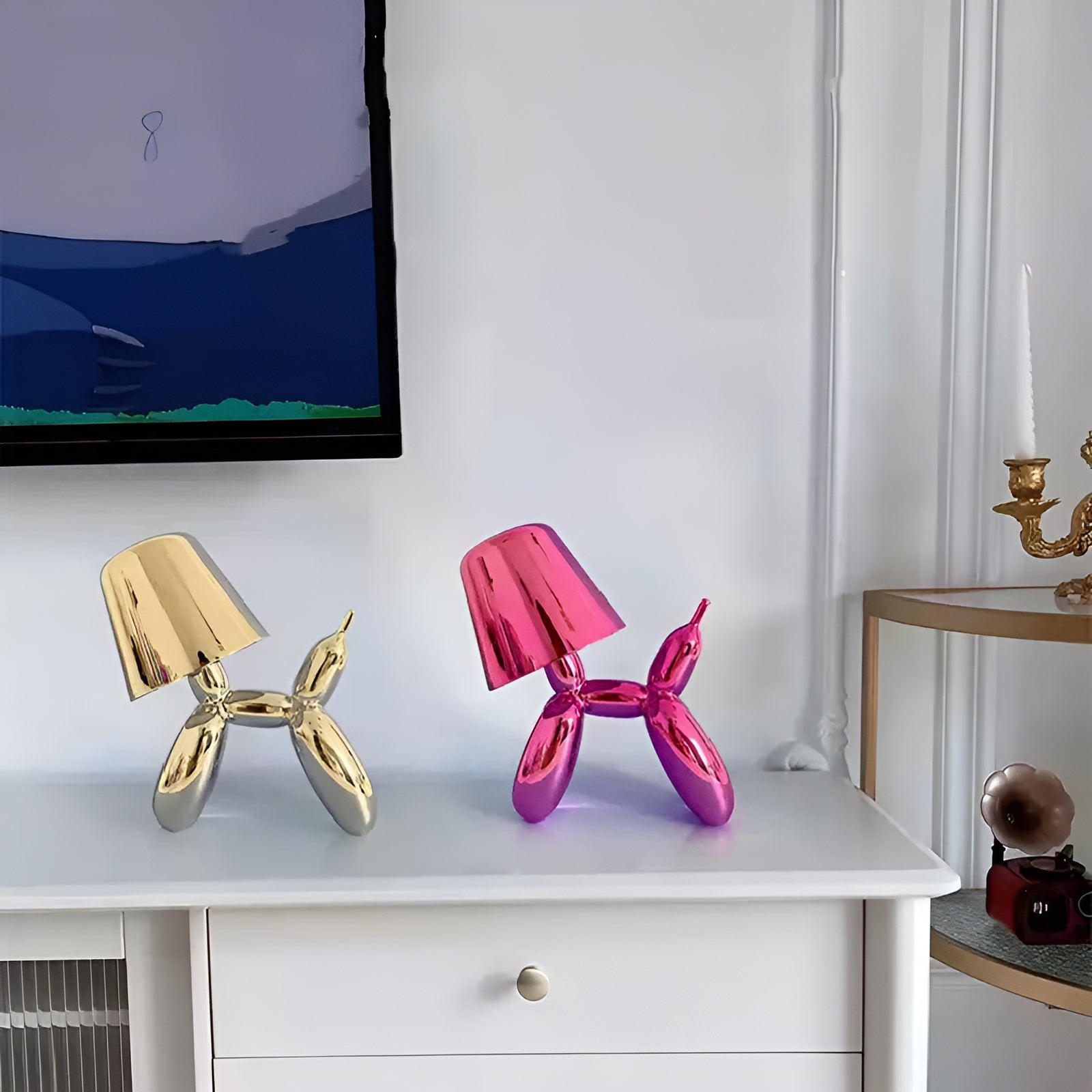 WoofGlow | Stilvolle Hundelampe für Büro und Zuhause