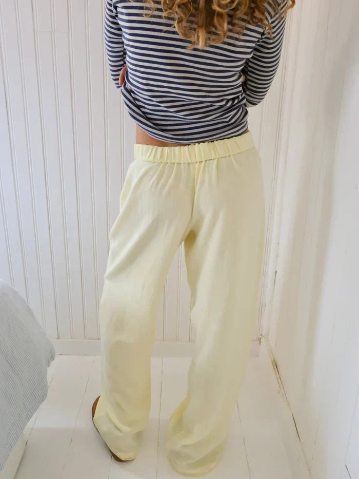 Weit geschnittene Lounge-Hosen für Damen