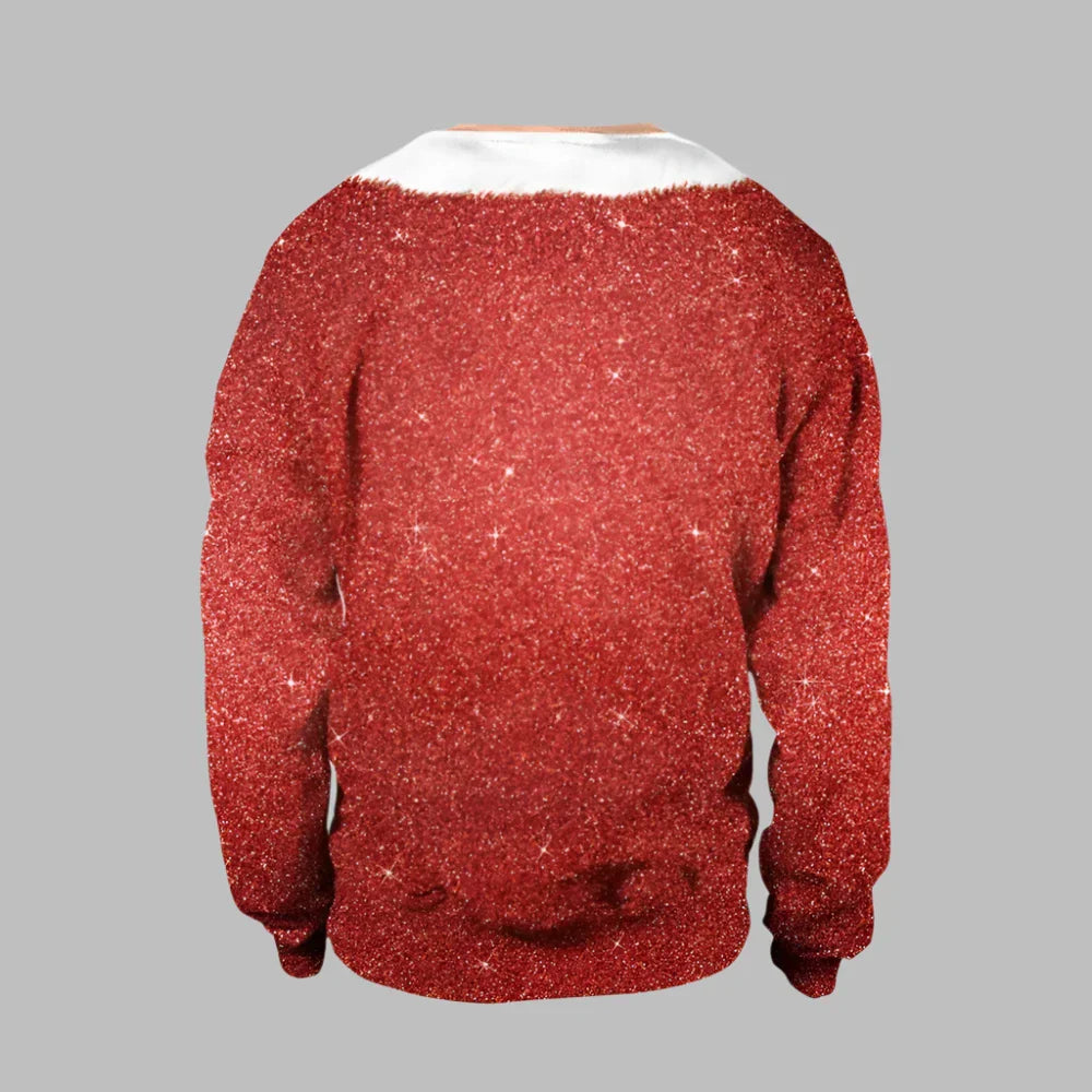 Rudolf Pullover | Unisex gestrickter Weihnachts-Pullover