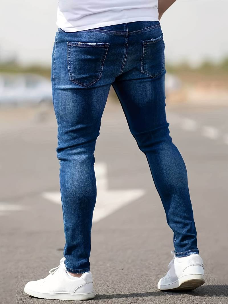 Yestin - Trendige Herren Jeans im angesagten Destroyed Look