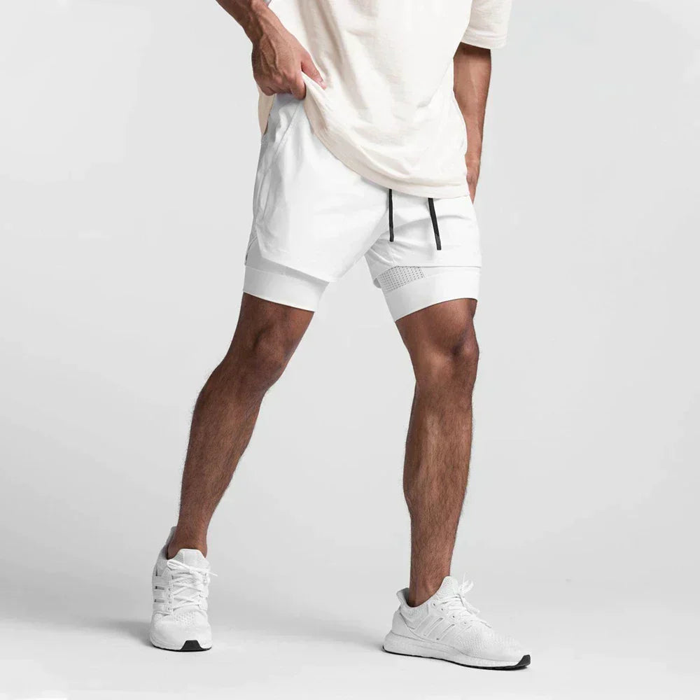 Pedro - Herren-Fitness-Shorts Atmungsaktiv