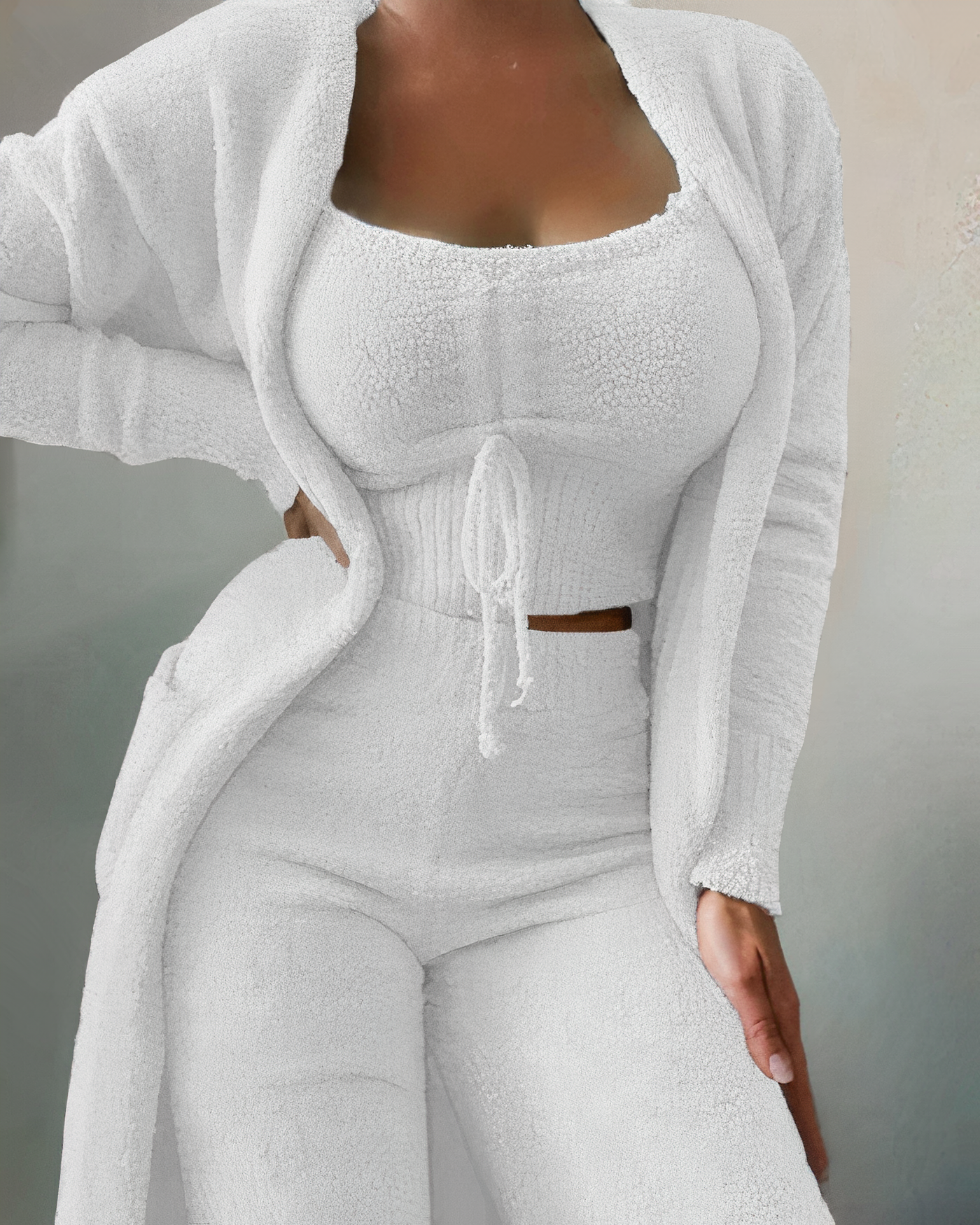 Perla – 3-Teiliges Winter-Pyjama-Set