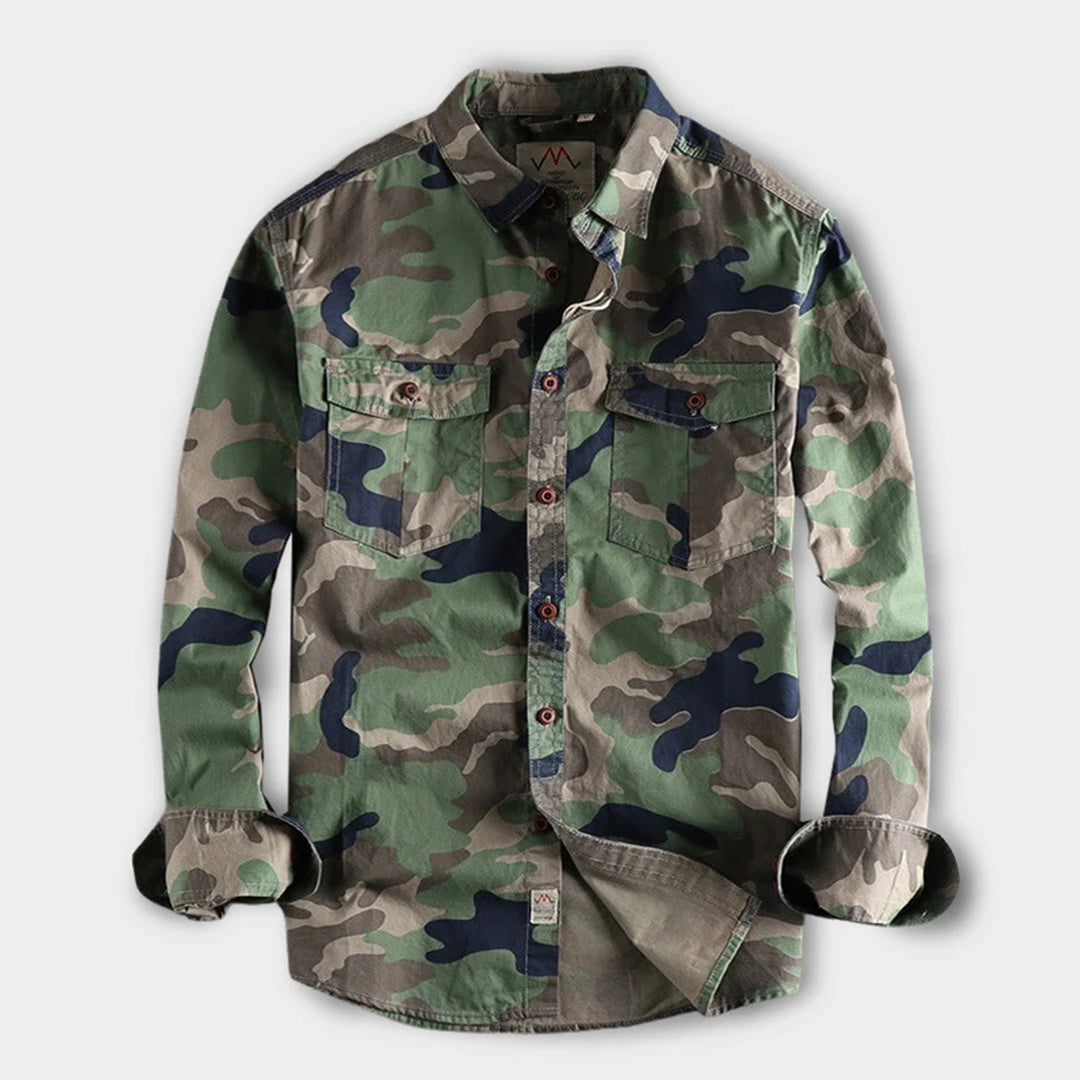 Sinclair | Camouflage Langarmshirt für Herren