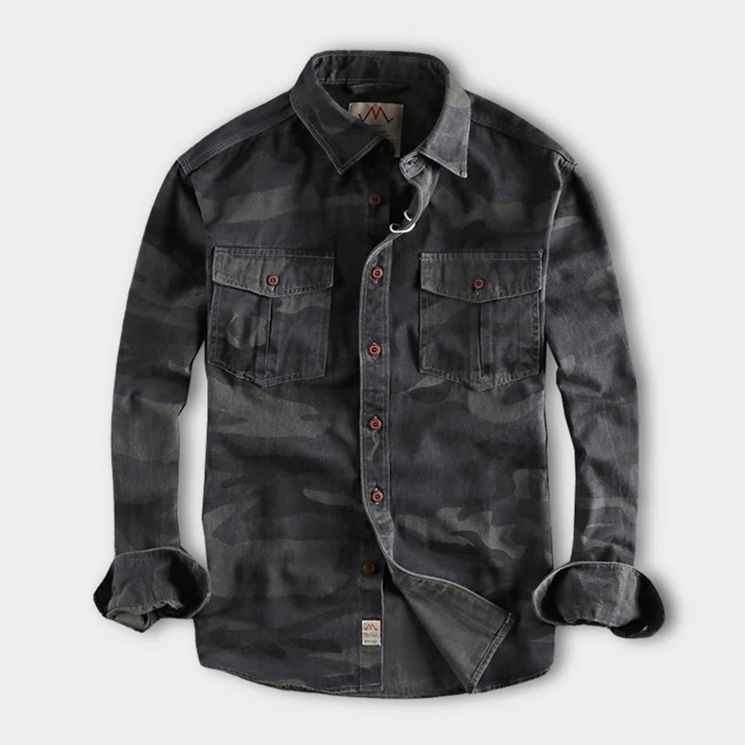 Sinclair | Camouflage Langarmshirt für Herren