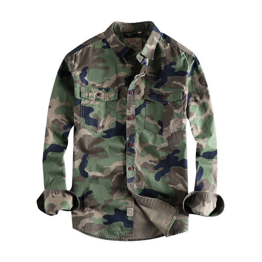 Sinclair | Camouflage Langarmshirt für Herren