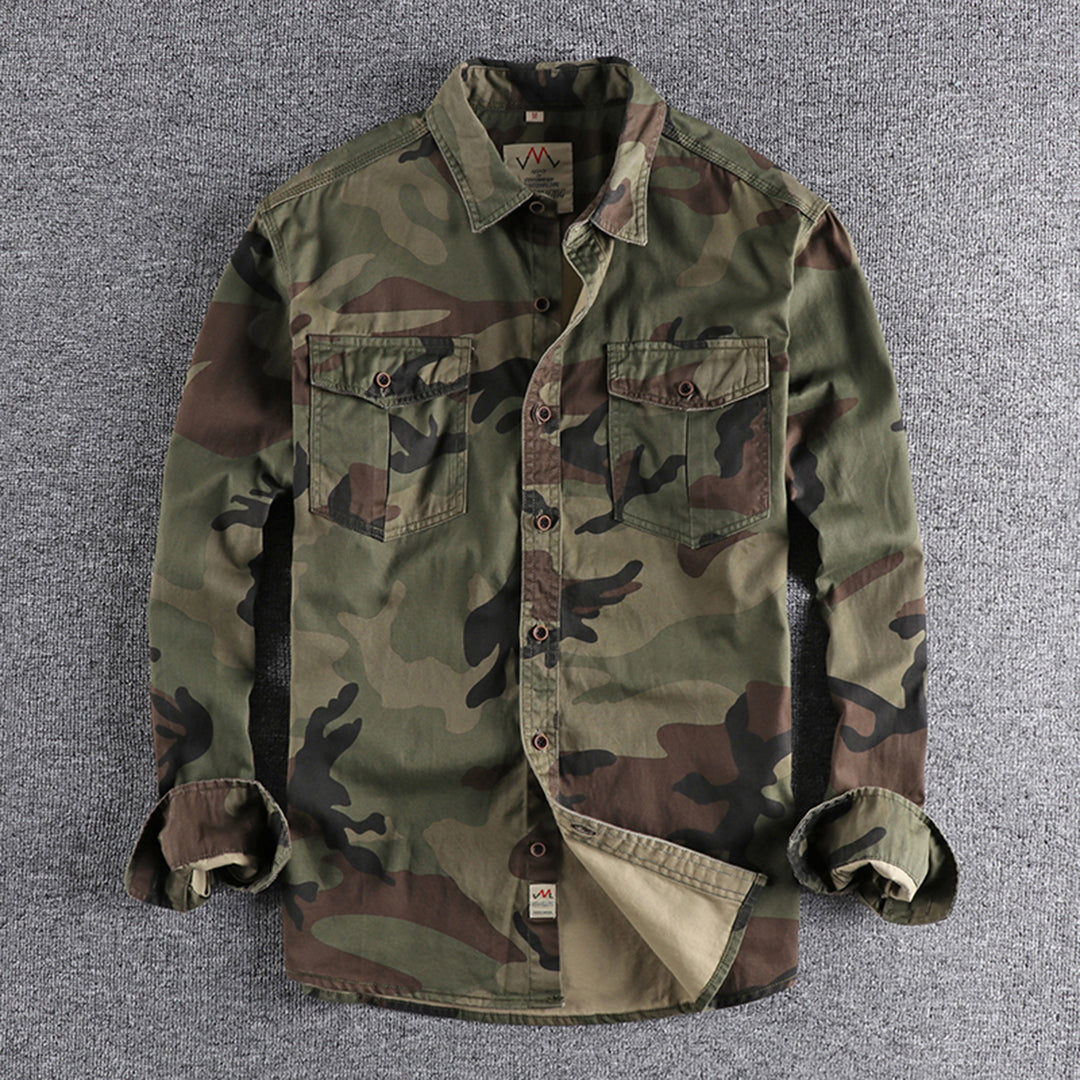 Sinclair | Camouflage Langarmshirt für Herren