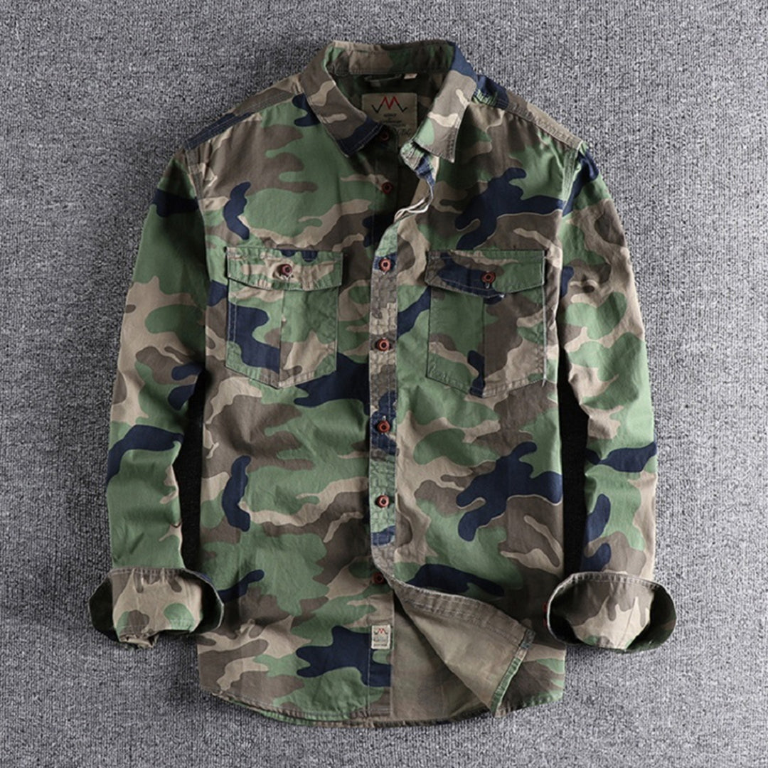 Sinclair | Camouflage Langarmshirt für Herren