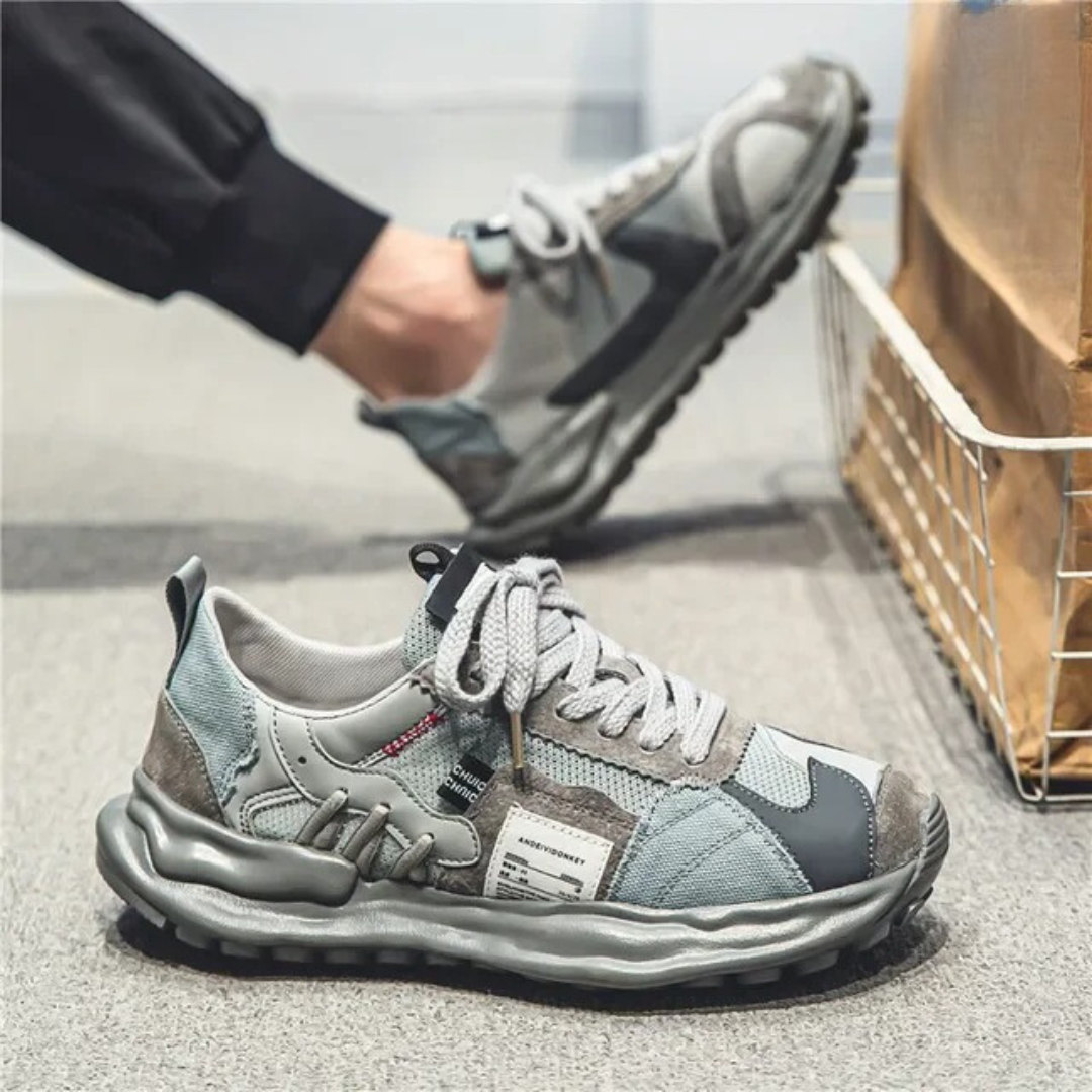 Zeno | Stylish Moderne Herrenschuhe mit Schnürsenkeln