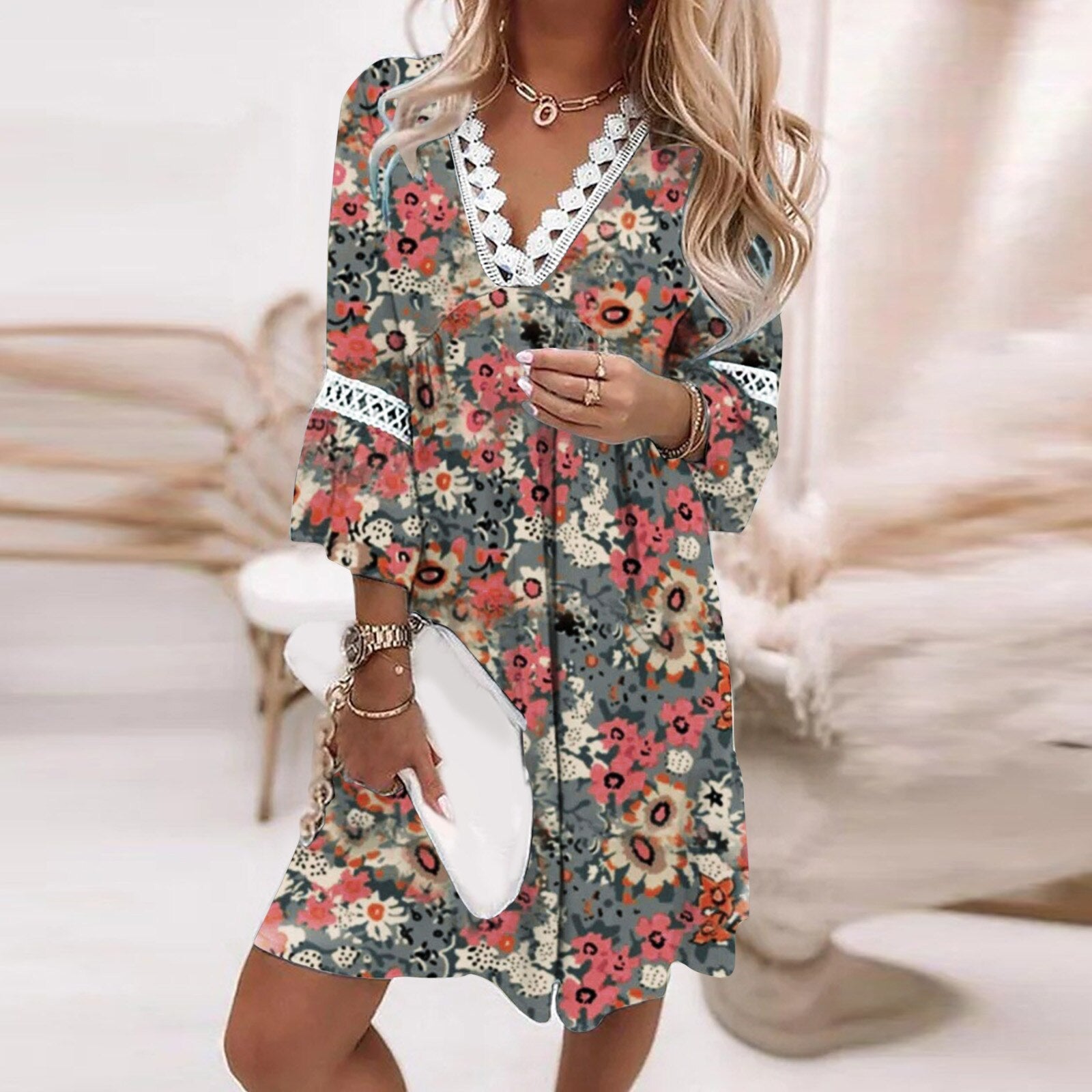 Solstice | Breezy Blooms Sommer Damen kleid