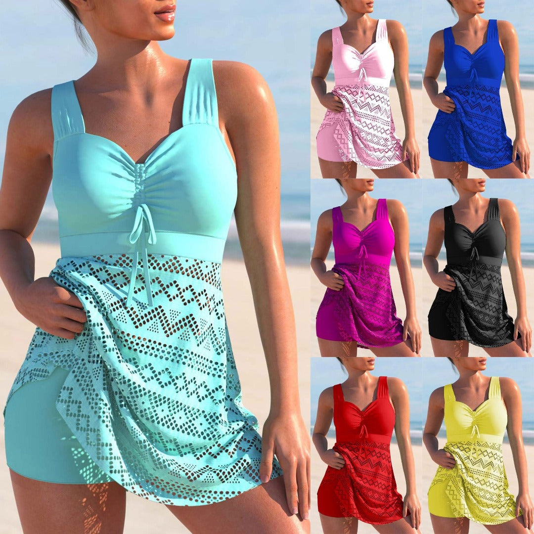 Sem | Helles gepolstertes Tankini-Set