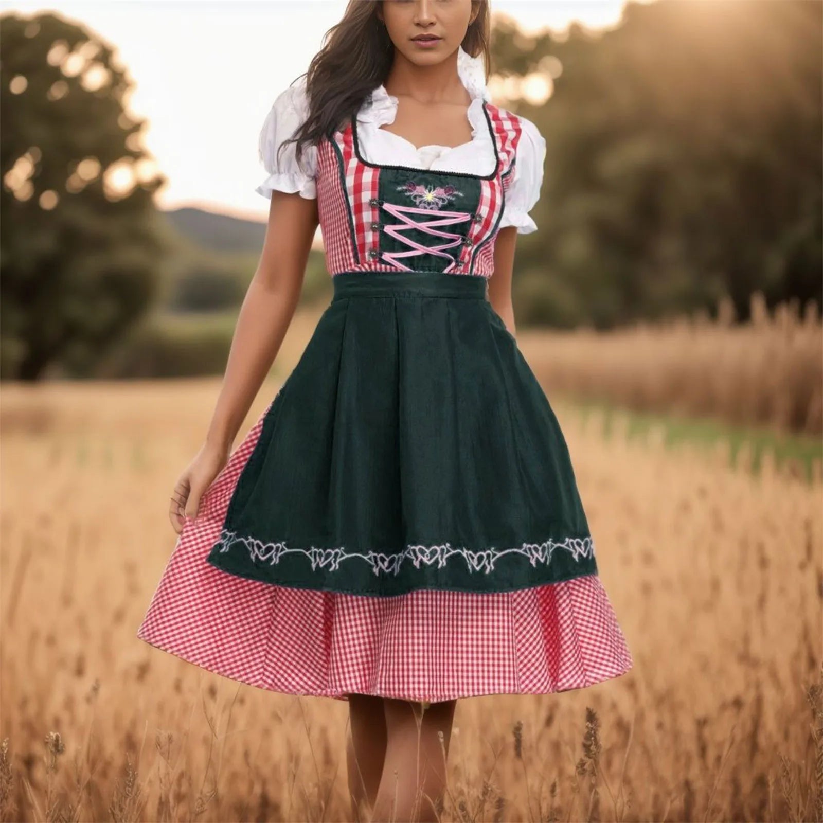 Zwillia | Damen Dirndl Oktoberfest Kleid