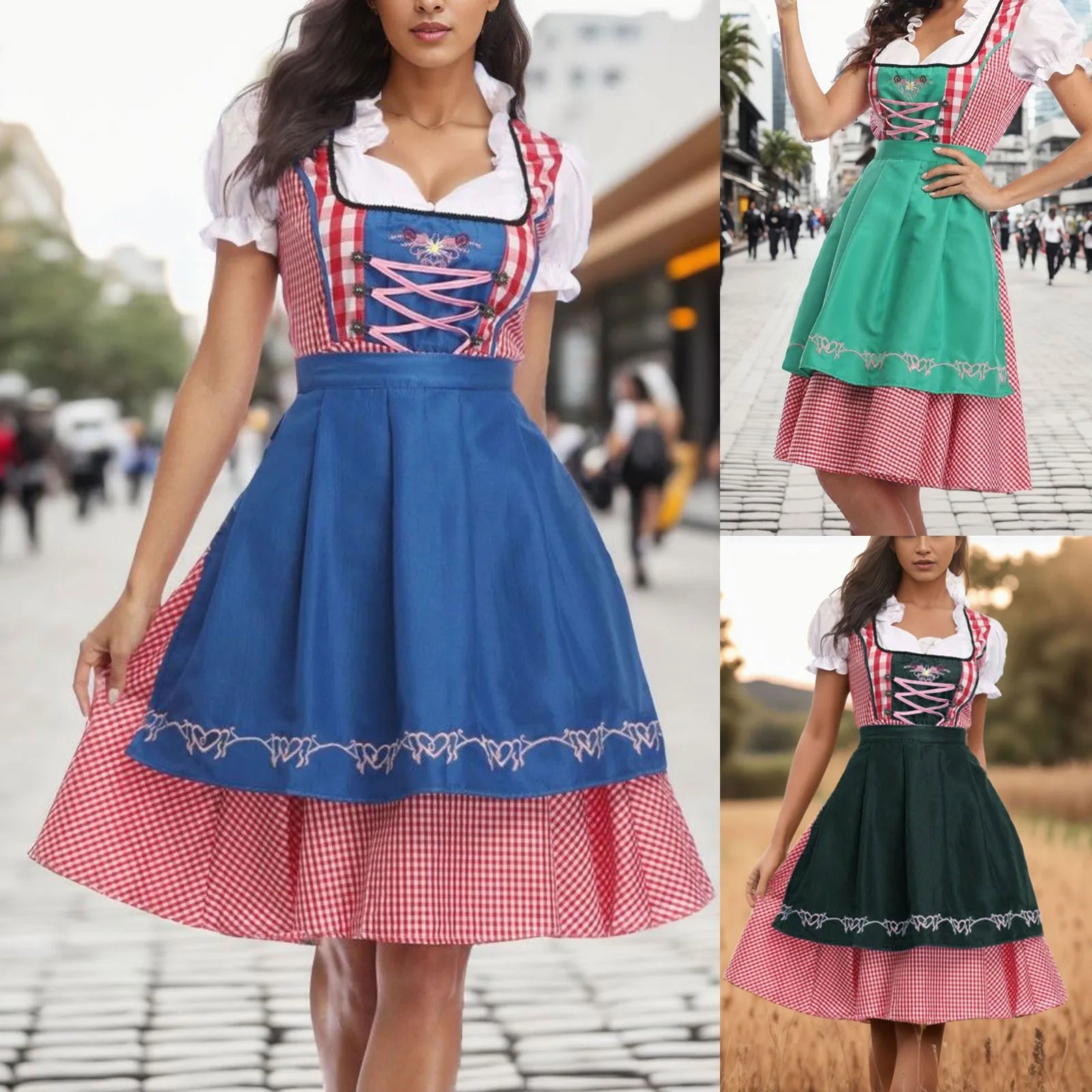 Zwillia | Damen Dirndl Oktoberfest Kleid