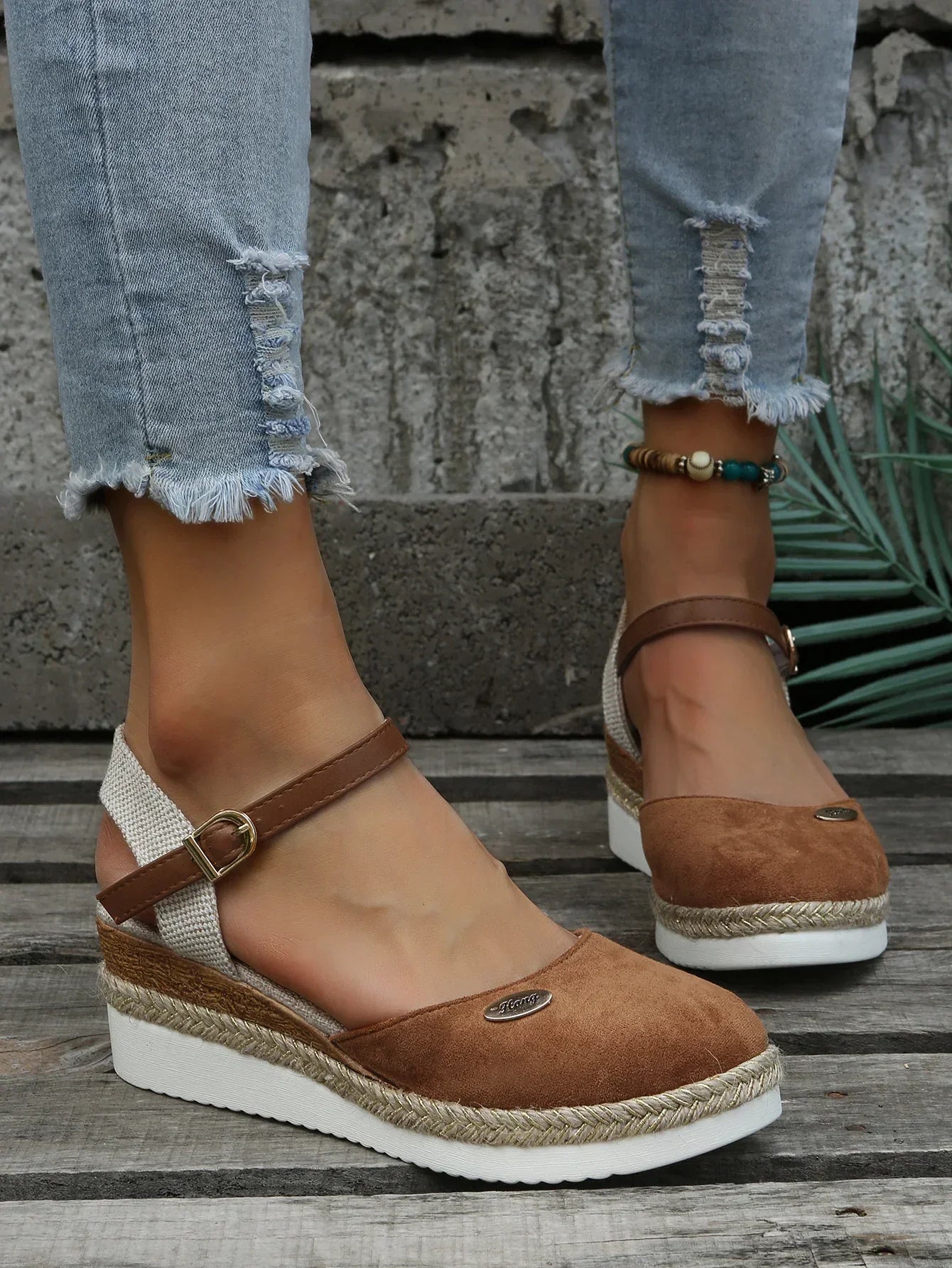 Ziza Espadrilles Plateau | Stilvolle, bequeme Keilabsätze für Damen