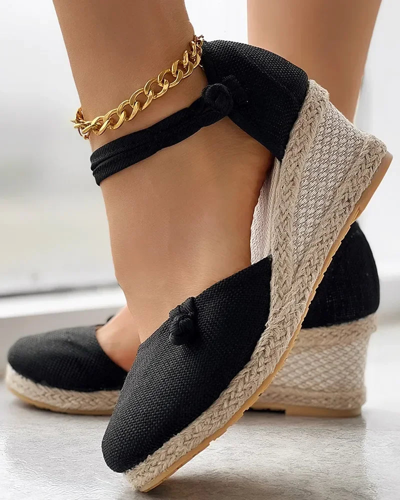 La Mer Espadrilles Plateau | Stilvolle, bequeme Keilabsatz-sandaletten für Damen