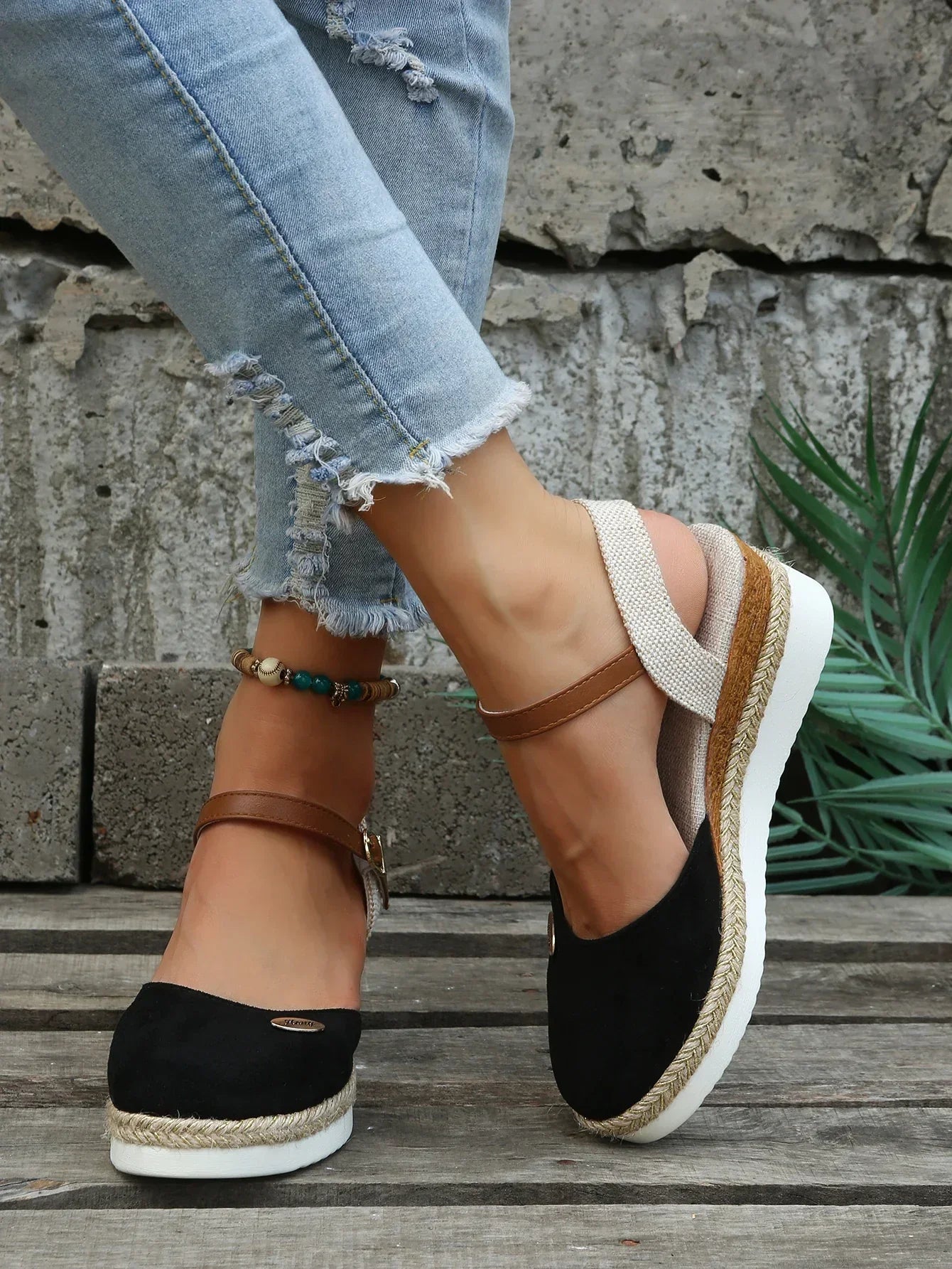 Ziza Espadrilles Plateau | Stilvolle, bequeme Keilabsätze für Damen