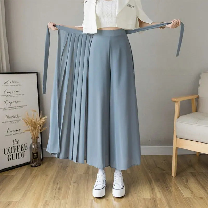 Tanja Rockhosen | Stilvolle moderne Midi-Länge High-Waist Damenrockhosen