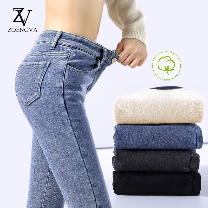 Winter-thermohose für frauen