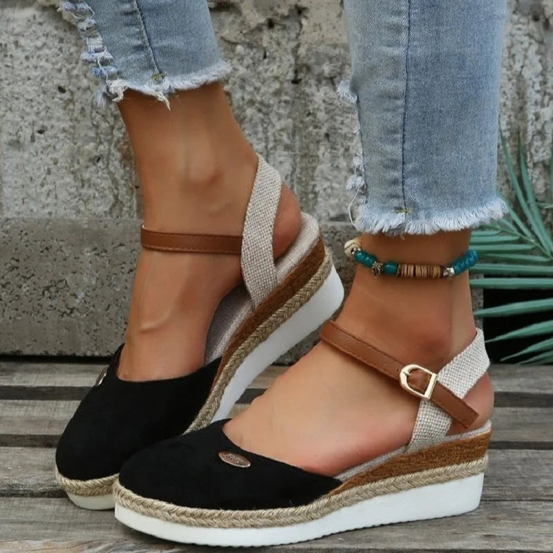 Ziza Espadrilles Plateau | Stilvolle, bequeme Keilabsätze für Damen