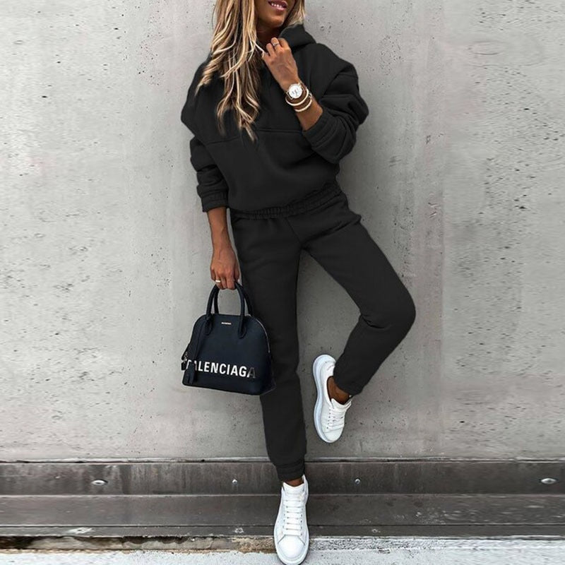 Farida | Damen Sportlicher Trainingsanzug | Winter