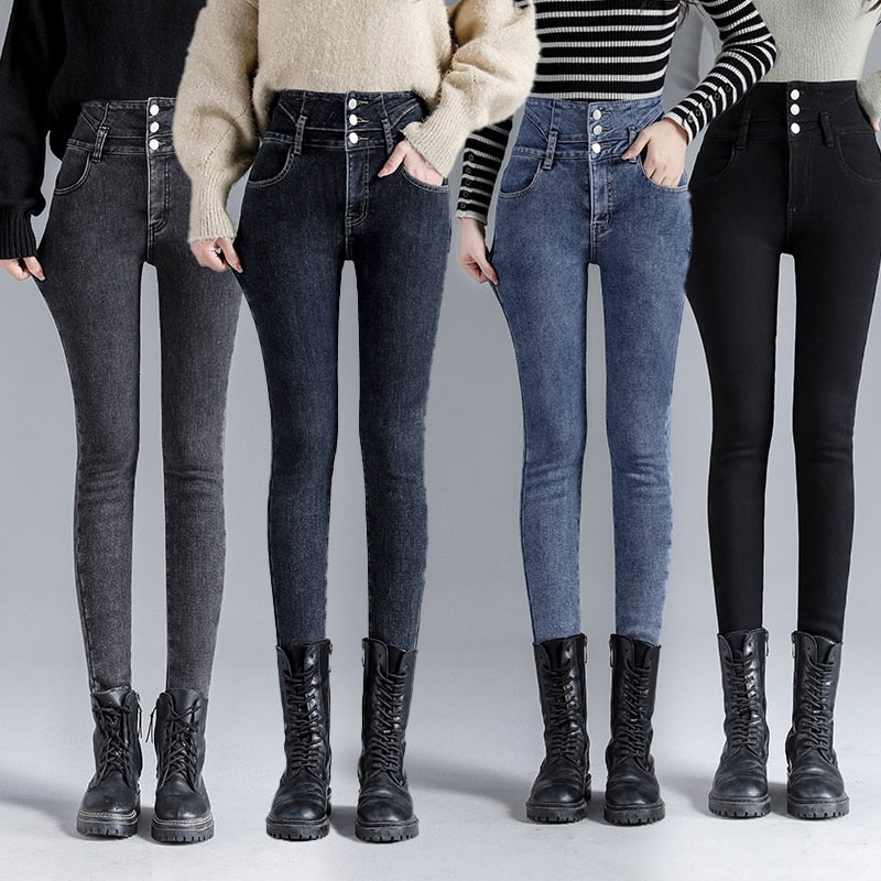 Winter-thermohose für frauen