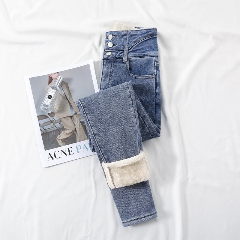 Winter-thermohose für frauen