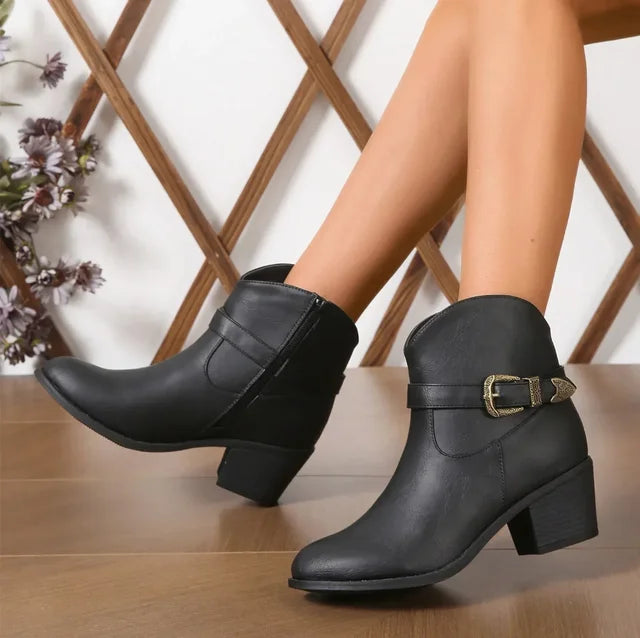 Sienna - Retro-Stiefeletten