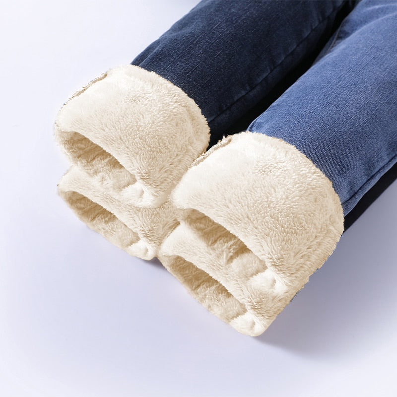 Winter-thermohose für frauen