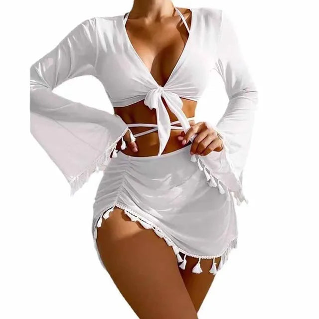 Farrah - Stilvolles Bikini-Set mit Quasten