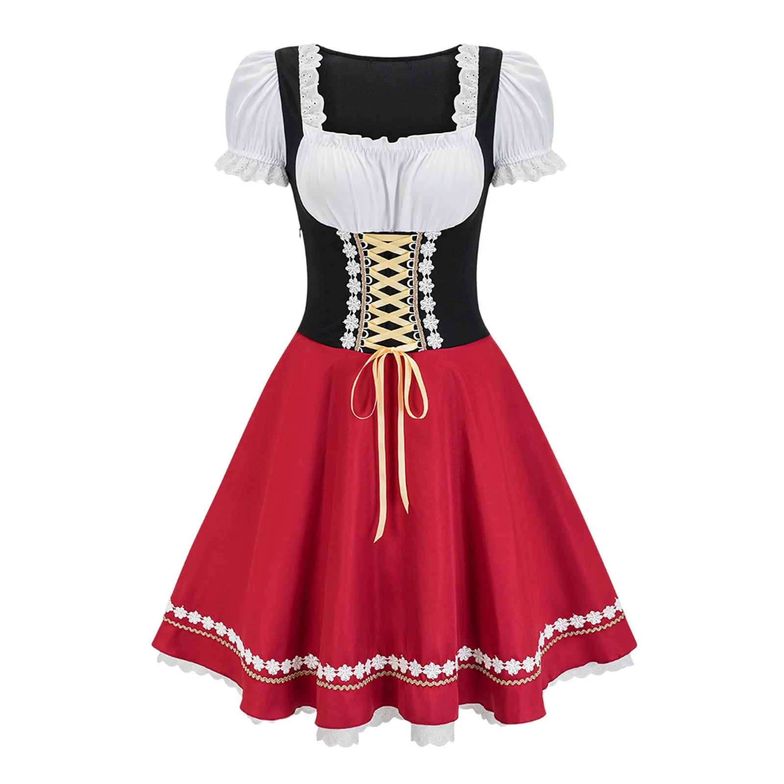 Albina | Damen Dirndl Oktoberfest Kleid