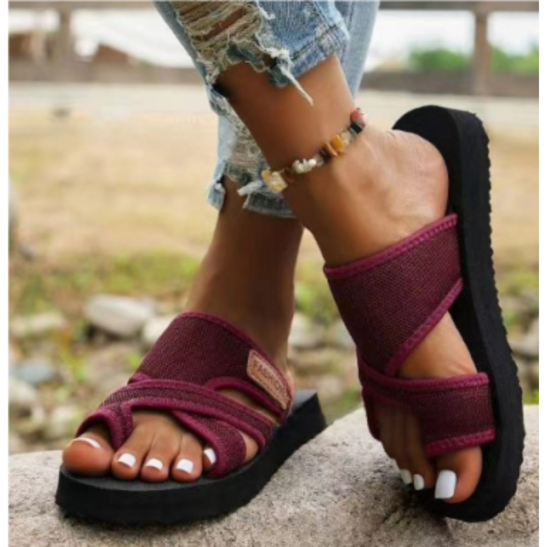 Veda | Hohle Mesh-Sandalen