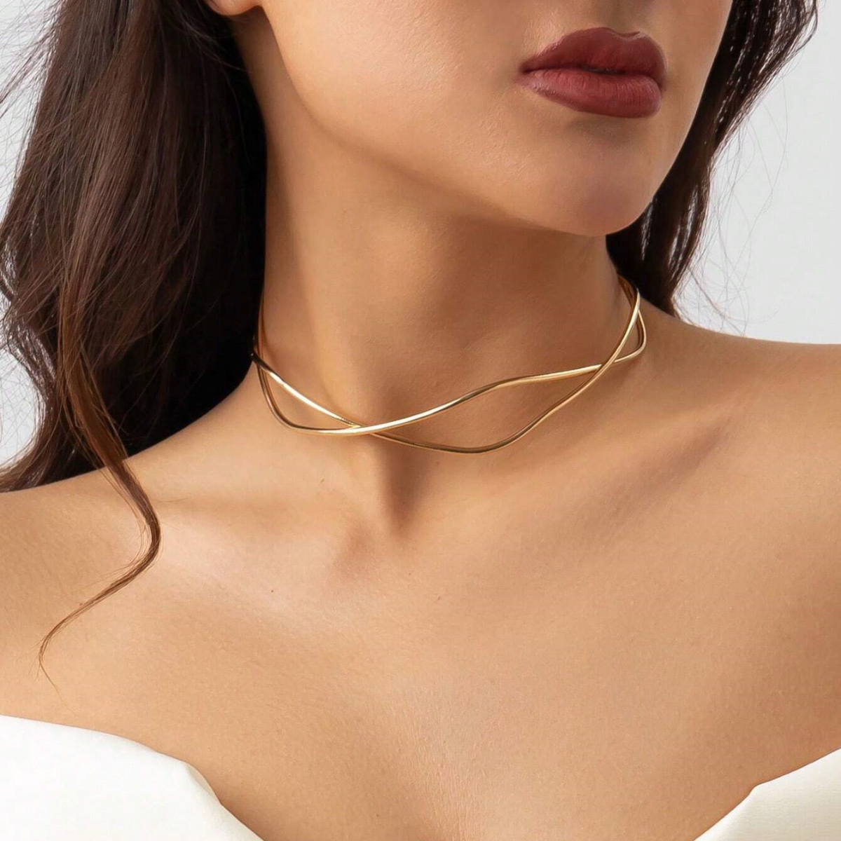 Andromeda - Moderner Twist-Choker