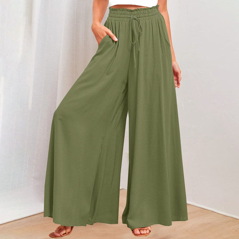 La Bali Sommerhose | Relaxed luftige sommerhosen damen mit Weite Beinhosen