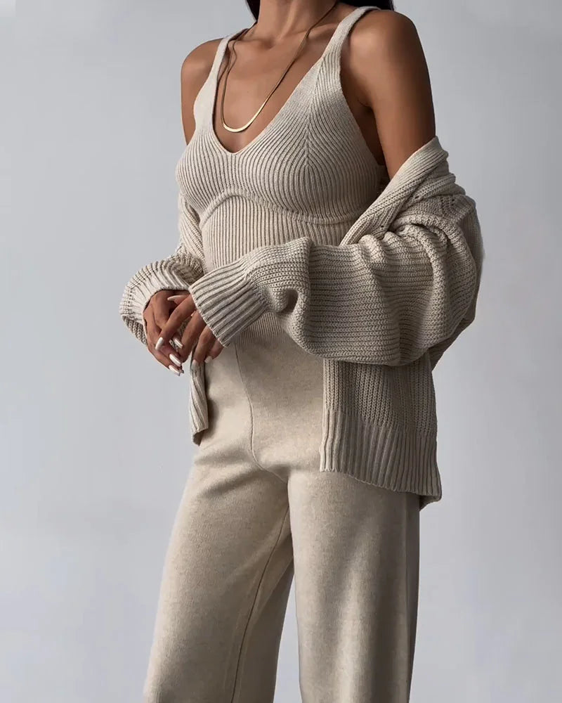 Damen bequemes 3er Set