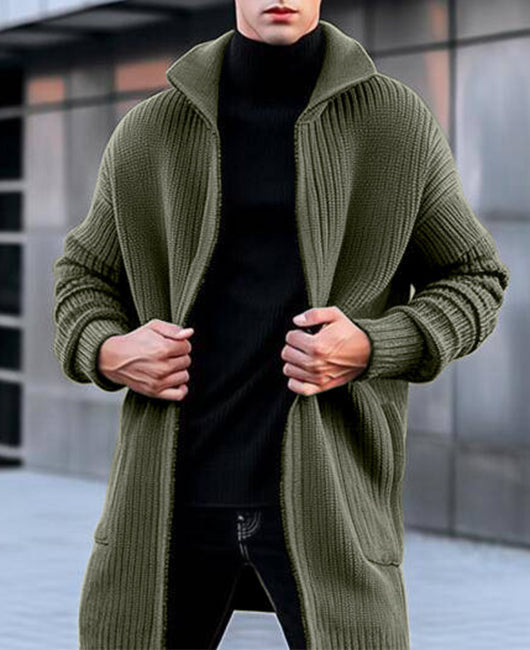 Peder - Lange Strickjacke