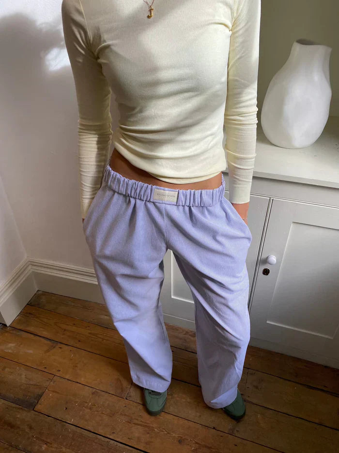 Weit geschnittene Lounge-Hosen für Damen