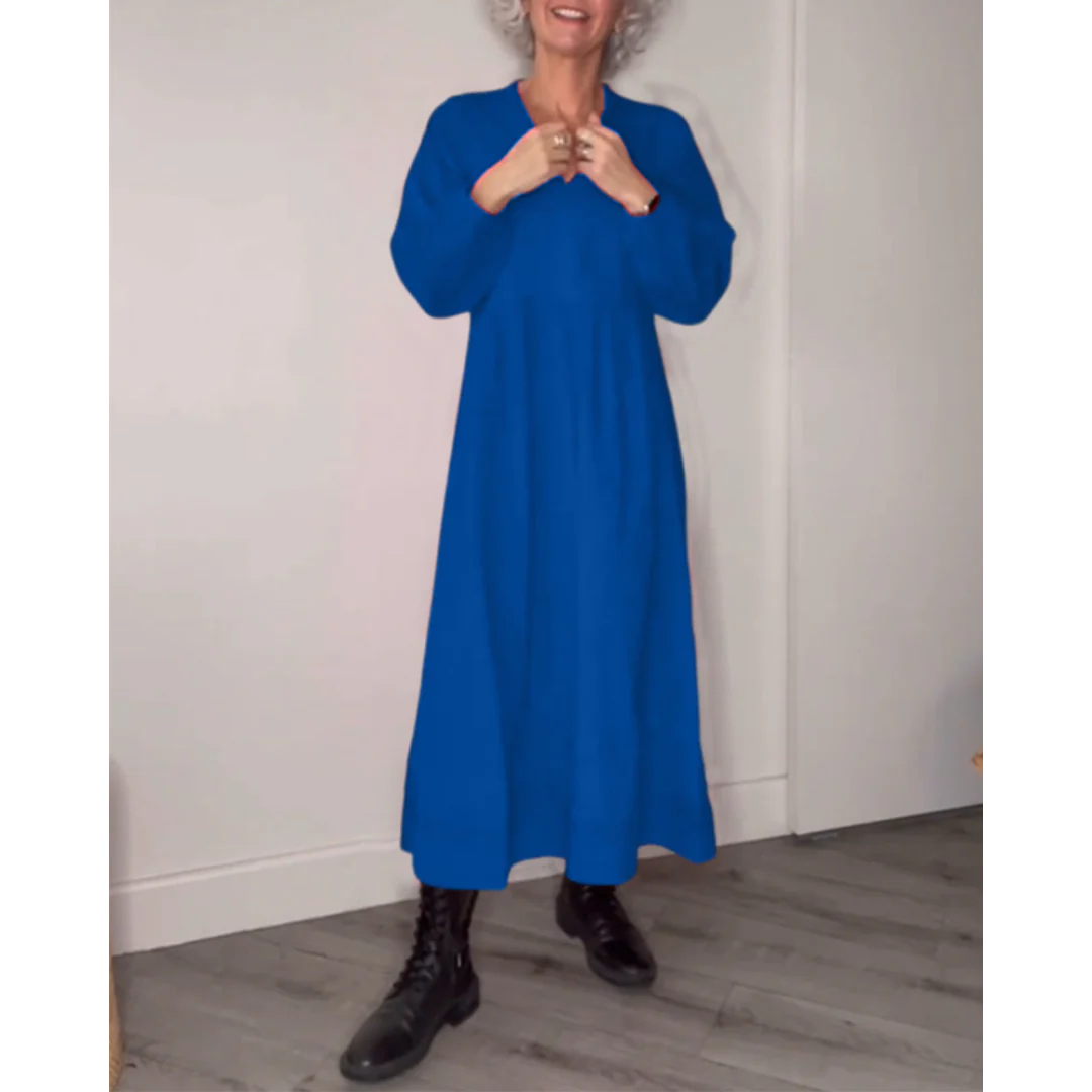 PETTLE™ | LANGÄRMLIGES MAXIKLEID