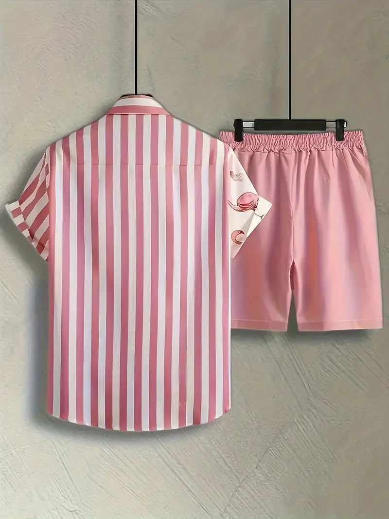 Lorenzo - Flamingo Freizeit-Outfit für Herren