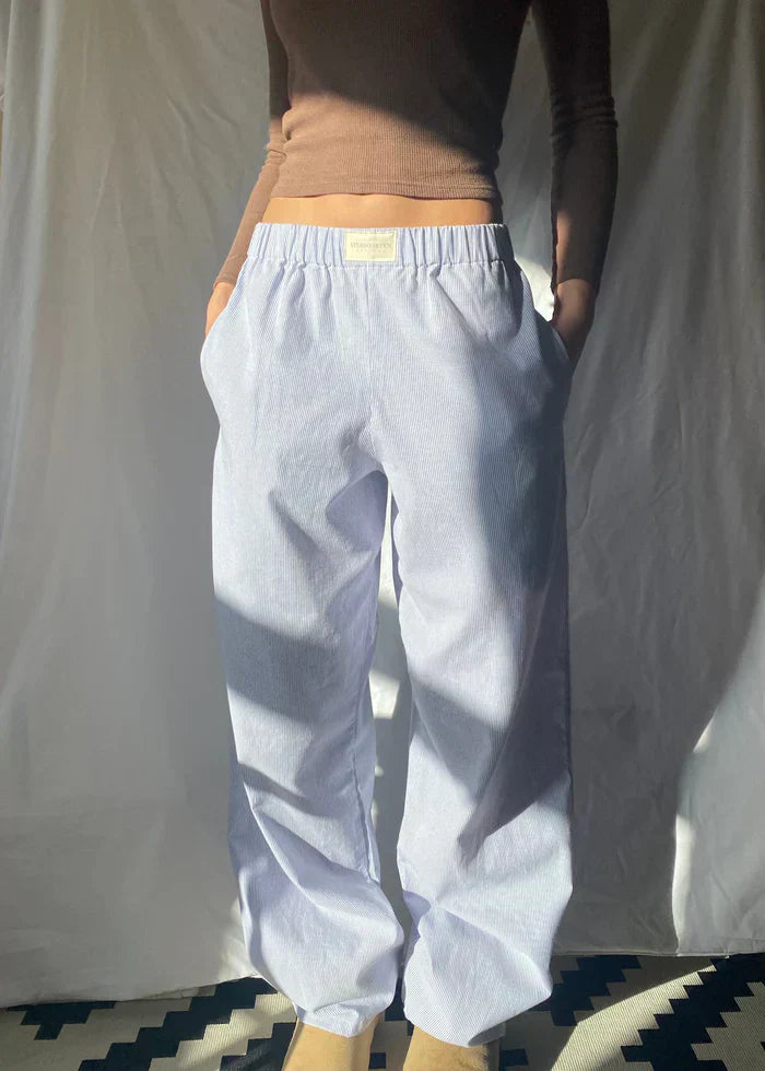 Weit geschnittene Lounge-Hosen für Damen
