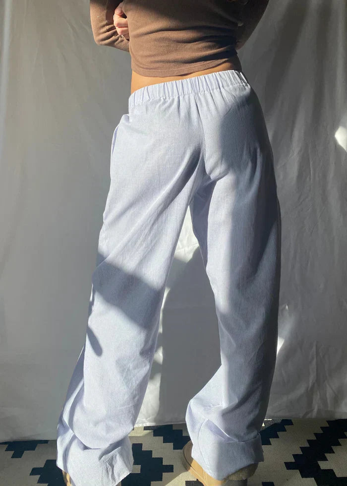 Weit geschnittene Lounge-Hosen für Damen