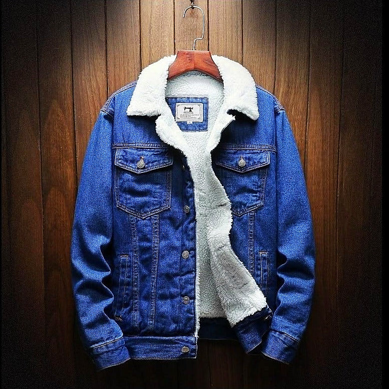 Wilbur - Jeansjacke Trendiger Denim