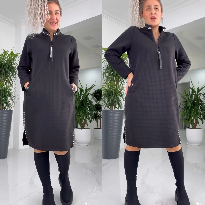 🍁Casual Loose Oversized Midi-Length Dress